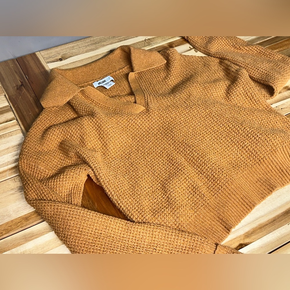 William Rast Textured V-Neck Sweater